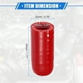 thumbnail image 6 of Unique Bargains Reinforced Silicone Coolant Cap Kit 12mm 0.47" ID Turbo Bypass Valve Cap Universal for Car Red, 6 of 6