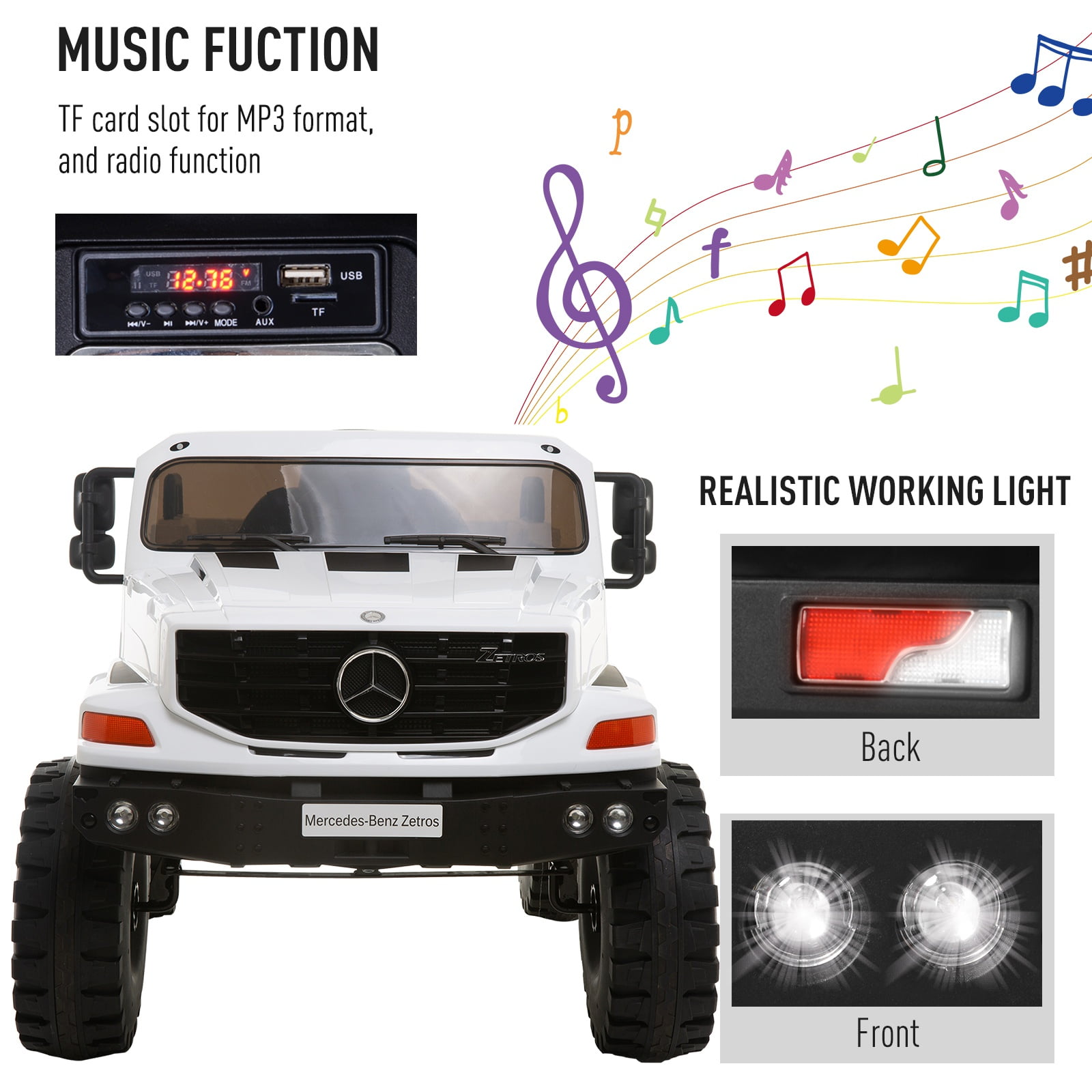 mercedes benz zetros ride on