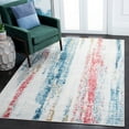 thumbnail image 2 of SAFAVIEH Madison Jovana Abstract Area Rug, Ivory/Blue, 3' x 5', 2 of 7