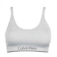 thumbnail image 4 of Calvin Klein Women's Surface Seamless Bralette, 2-pack Modern Bralettes Multi-Color,Black and Grey, 4 of 5