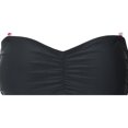 thumbnail image 2 of Trespass - Parte superior de bikini estilo Bandeau para mujer (Negro), 2 of 3