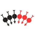 thumbnail image 3 of 6pcs Arrow Game Spinners Board Game Plastic Spinners Wheel Toy Pointers Accessory, 3 of 8