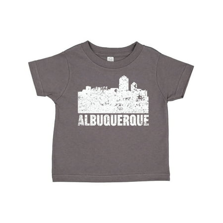 

Inktastic Albuquerque Skyline with Grunge Gift Toddler Boy or Toddler Girl T-Shirt