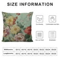 thumbnail image 5 of Nawypu  Beautiful Flower Decorative Throw Waist Pillow Case Cushion Cover Floral Pillowcase, 5 of 5