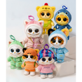 thumbnail image 3 of Skittens Series 1 Mystery Blind Box, 6" Collectible Plush Cat Bag Charm, 1 Surprise Character, 8+, 3 of 13