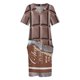 thumbnail image 4 of Dulce dulce barra de Chocolate vestido suelto con bolsillo vestidos de novia para mujer, 4 of 7