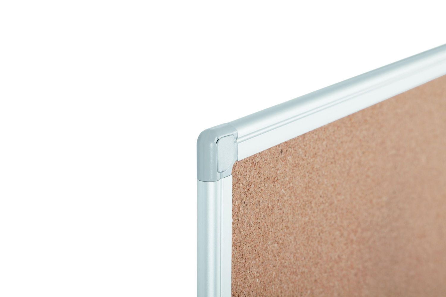 MasterVision Earth Series Self-Healing Cork Bulletin Board, Wall Mounting 100% Recycled Cork Push Pin Board , 24" x 36", Aluminum Frame