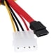thumbnail image 5 of Cable de extensión de alimentación de datos de 22 pines pibes y Cable de 300 mm Yotijar  Cable de extensión SATA de PVC, 5 of 7