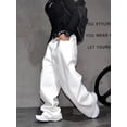 thumbnail image 6 of Reppunk Simple Solid Loose Men's Jeans Straight Trousers Streetwear Men Baggy Regular Fit Casual Denim Pants, 6 of 11