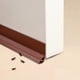 thumbnail image 1 of 2 rollos de cinta de sellado autoadhesiva impermeable, cinta de sellado autoadhesiva de PVC para pared, ducha, inodoro, cocina, baño (marrón), 1 of 5