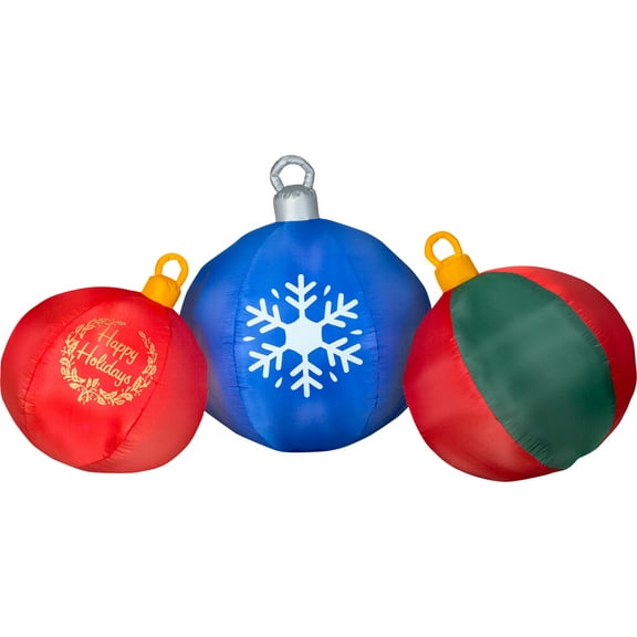 Airblown Inflatables Round Ornament Scene