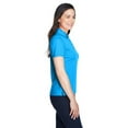 thumbnail image 3 of CORE365 78181 Women's Origin Performance Piqué Polo-Electric Blue-L, 3 of 3