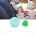 thumbnail image 4 of Tasse à Bec, Couvercles de Tasse en Silicone Réutilisables avec Paille Anti-Casse Doux pour Enfants Vert, 4 of 8