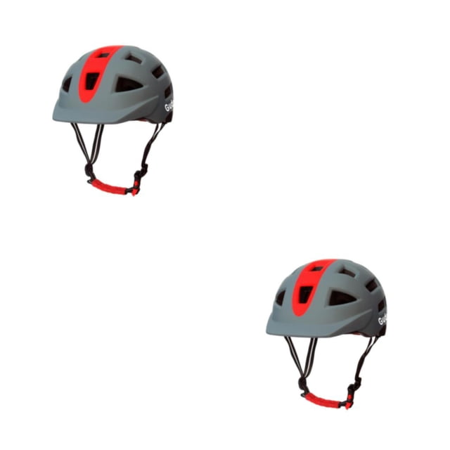 Advancent Casco de bicicleta Gorra de seguridad Sombrero de ciclismo integrado Cascos Unisex Patinaje Deportes Scooter Montar Equipo Accesorio Gris 2piezas