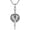 Angel Wing, variant on Sword Necklace 925 Sterling Silver Jewelry for Anniversary Birthday Christmas Gifts Men Women