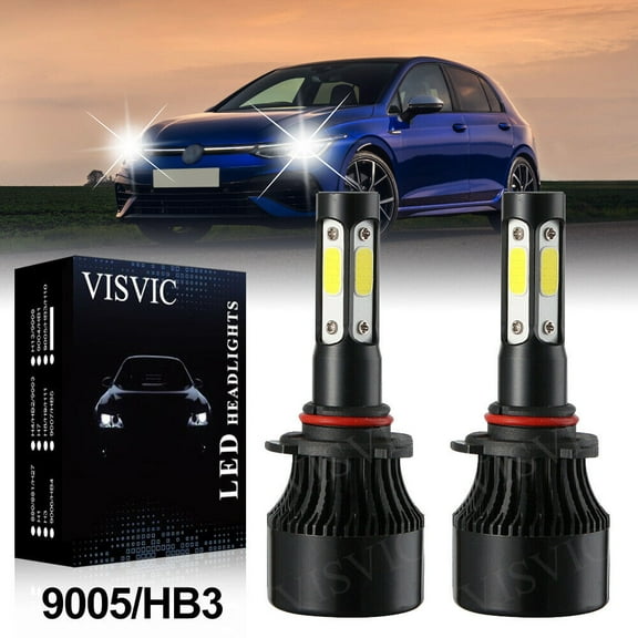 For Chrysler 200 300 2016 2017 2018 2019 C6 6000K LED Headlight High Low Bulbs