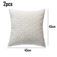 thumbnail image 2 of Funda de almohada de terciopelo de 2 piezas en casa funda de almohada a cuadros hexagonal, 2 of 5