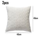 thumbnail image 2 of Funda de almohada de terciopelo de 2 piezas en casa funda de almohada a cuadros hexagonal, 2 of 5