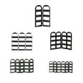 thumbnail image 4 of Maoww ABS Jewelry Display Stand Replacement Portable Earring Necklace Pendant Jewellery Ear Stud Holder Organizer Rack 5 Door, 4 of 8