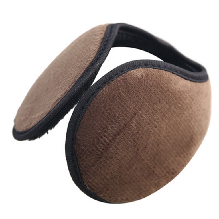 Huankd Winter Ear Warmers Muffs, Fluffy Foldable Behind the  display picture 1