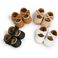 thumbnail image 4 of Premium Baby Girl Shoes, Infant Toddler Walking Shoes, Soft Sole Princess Mary Jane Shoes Prewalkers Wedding Dress Shoes Crib Shoes, 4 of 7
