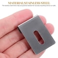 thumbnail image 2 of Milisten 4pcs Mirror Clips Wall Mounting Mirror Holder Clips Frameless Mirror Retainer Clips, 2 of 6