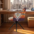 thumbnail image 3 of Xixirimido Navajo Aztec Tribal Printing Curved Back Dining Chair Slipcover Office Chair Cover Swivel Armrest Chair Covers Stretch Desk Chair Protector Cover for Home Office, 3 of 7