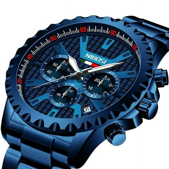 Nibosi Watch Men Top Brand Mens Watches Waterproof Quartz Men Watches 2022 Luxury Casual Military Wrist Watch Relogio Masculino - Quartz Wristwatches