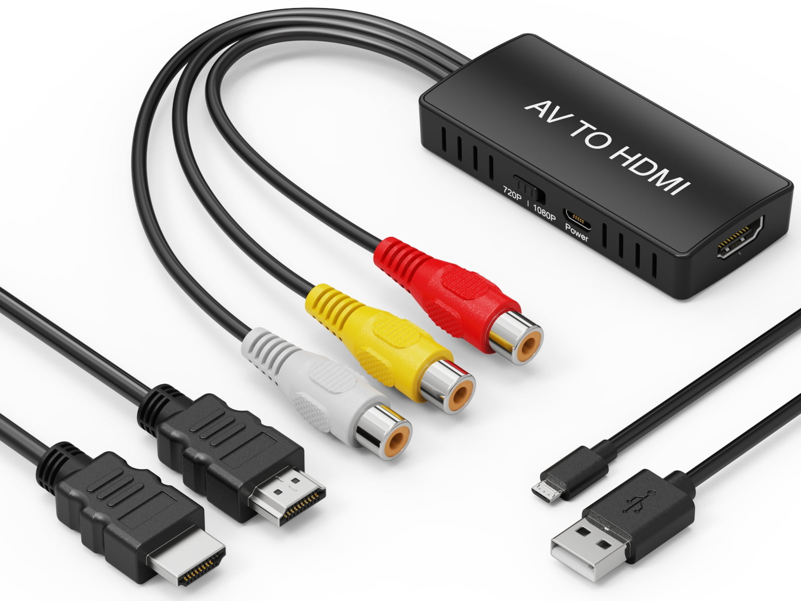 Basix Câble Compatible USB C Vers HDMI, Convertisseur Type C Vers HDMI