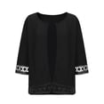 thumbnail image 4 of Neewe Women's Long Sleeve Cardigan Knit Sweaters Cropped Open Front Bolero Shrug for Dresses S-2XL, 4 of 6