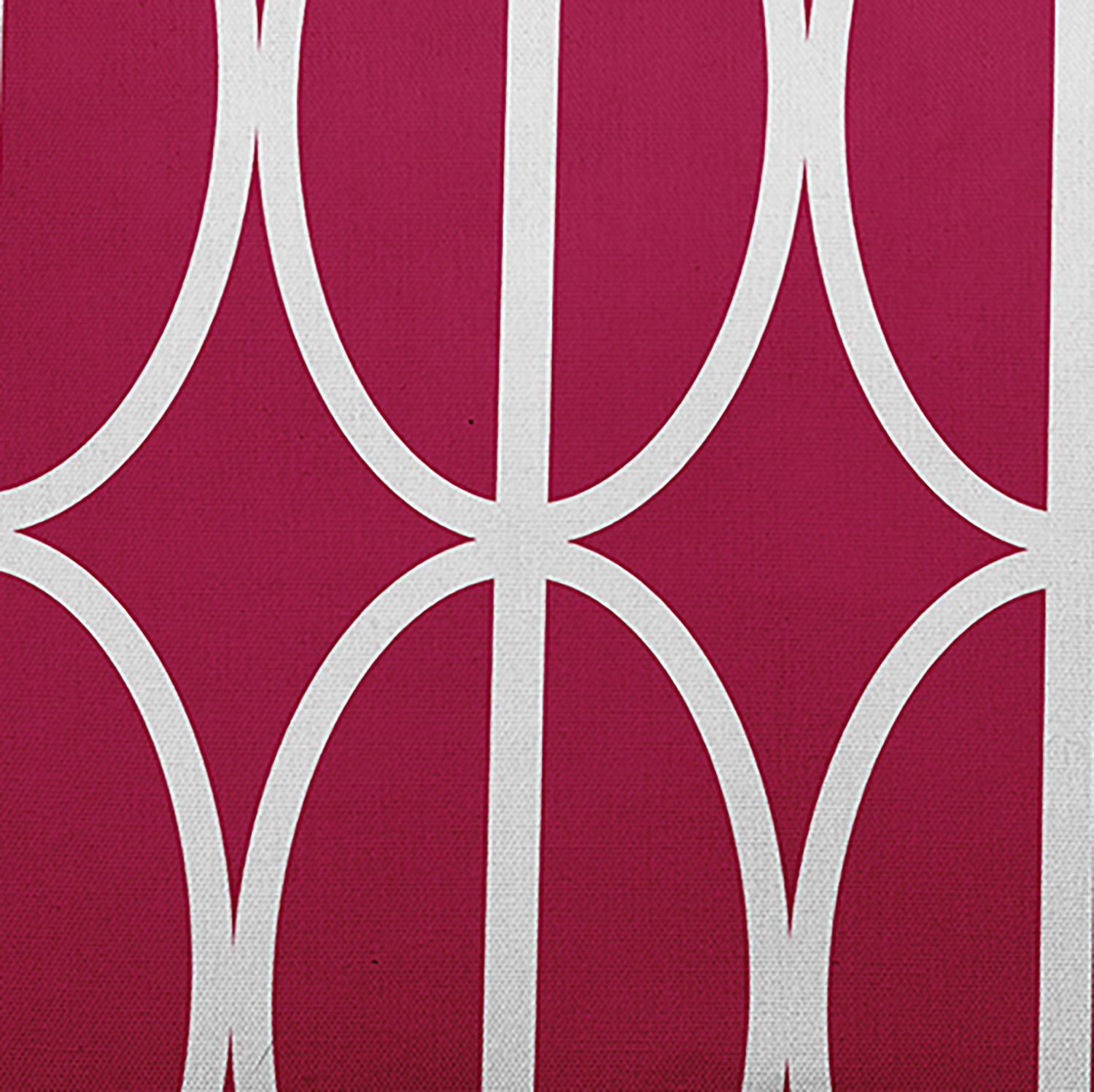 Simply Daisy, 14" x 20" Ovals Go 'Round Pink/Fuchsia Abstract Decorative Outdoor Pillow