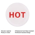 thumbnail image 4 of Unique Bargains Self Stick Hot/Cold Water Label Round Sticker Signs, Multicolor, 40 Pack, 4 of 6