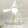 thumbnail image 2 of kurtrusly Ceiling Fan With Light Bulbs And Remote For Touch Of Designed For black 2, 2 of 6