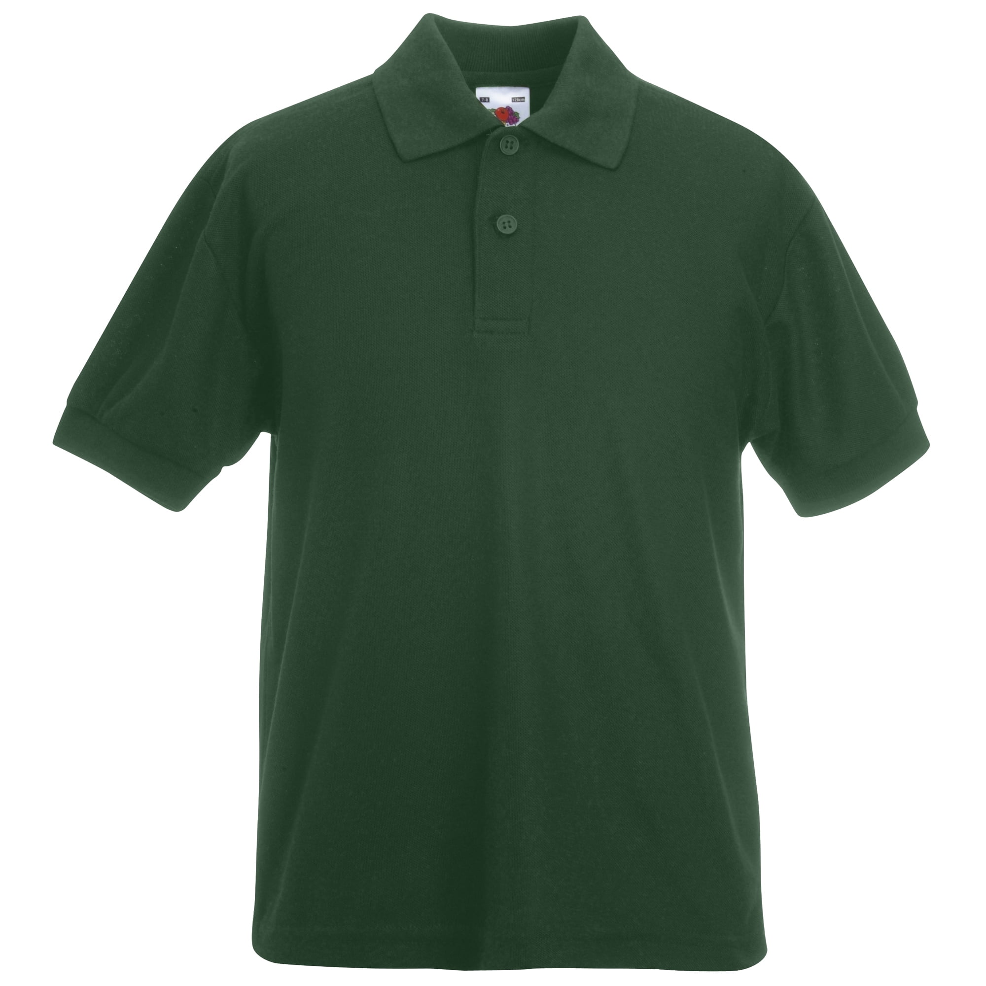 Fruit of the Loom Unisex Kids 65/35 Short Sleeve Polo Shirt