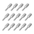 thumbnail image 1 of Uxcell 14Pack M4x15mm to M8x15mm Double End Threaded Stud 304 Stainless Steel Rods, 1 of 6