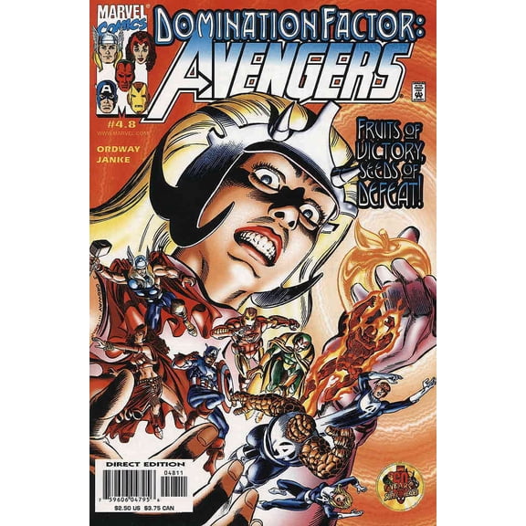 Domination Factor: Avengers #4 VF ; Marvel Comic Book