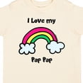 thumbnail image 4 of Inktastic I Love My Pap Pap Boys or Girls Toddler T-Shirt, 4 of 5