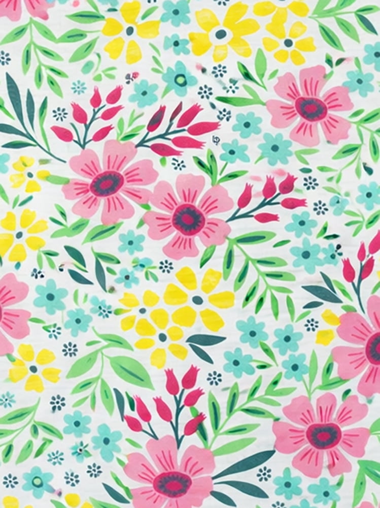 Women’s Meadow Flowers Bandana from Way to Celebrate, One Size, Pink/Multi