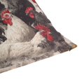 thumbnail image 7 of 18" x 18" Decorative Throw Pillow Soft Double Sided Printed Pillow Cover Decorative with Hidden Zipper Vintage Black and White Chickens, 7 of 7
