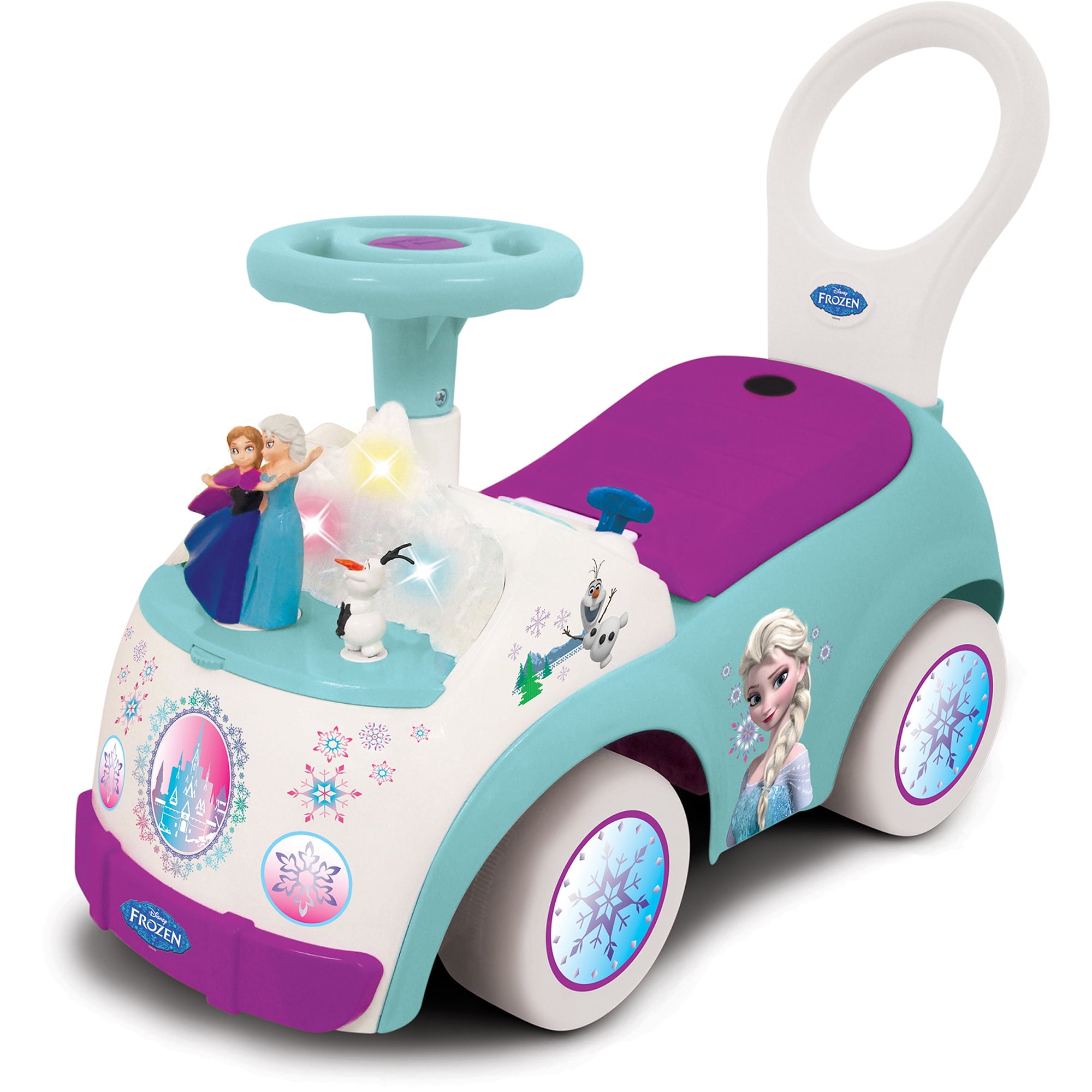 frozen push car
