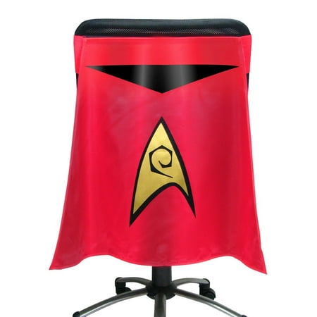 Entertainment Earth Star Trek the Original Series Red Uniform Chair Capes