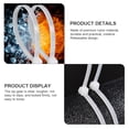 thumbnail image 2 of 100 unids premium liberable nylon ties reutilizables cremallera tiras liberables, 2 of 7