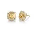 thumbnail image 3 of Lafonn Aria Sterling Silver Gold Plated Citrine Earrings, 3 of 5