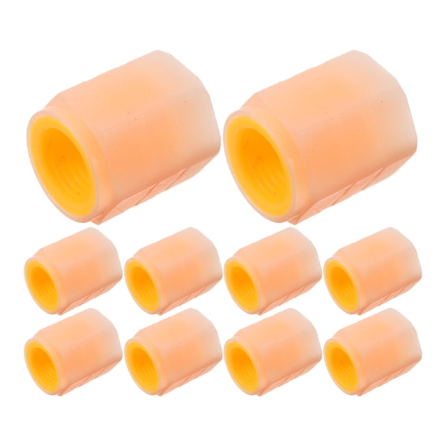 BESTYASH 12Ud Tapas Para Válvulas De Neumáticos Auto En Color Amarillo Resistente Con Iluminación