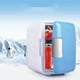 2023 Maison d'Été et Kitchen Gadgets Dégagement d'Économies! WJSXC Voiture 4L Réfrigérateur Réfrigérateur Réfrigérateur Boîte de Voiture Réfrigérateur Mini Voiture Portable Voiture Petit Réfrigérateur Bleu Ciel – image 1 sur 6