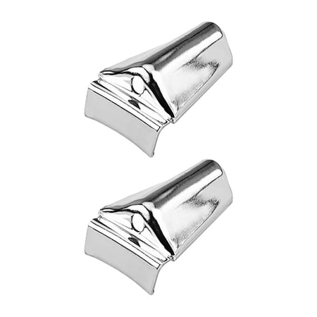 Bass Drum Claw Hook for Drum Parts Made of Iron Silver Color 2 Pieces Fits Most Drums