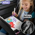 thumbnail image 5 of Kids Travel Tray, Play Tray For Kids Car Seat, Toddler Road Trip Essentials, Drawing Lap Tray With Storage Space for Airplane, Multifunctional Activity Tray Road Trip Must Haves For Kids (Black), 5 of 8