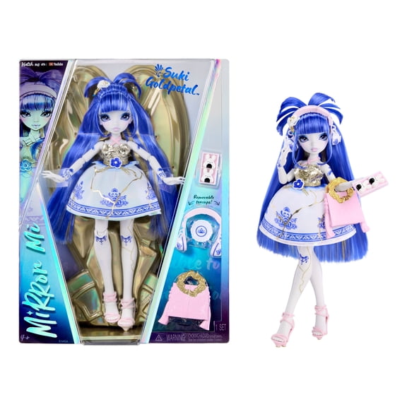 Mirror Mi Suki Goldpetal Fashion Doll with Accessories, Fragile Emotion Fantasy Doll