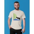thumbnail image 2 of Oil Spills T-Shirt Men -Wilfred Hildonen Designs, Male Small, 2 of 4