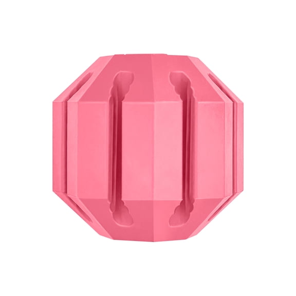 KONG® Puppy Activity Ball Soothing Dog Toy, Pink, Medium for Beginner Chewers